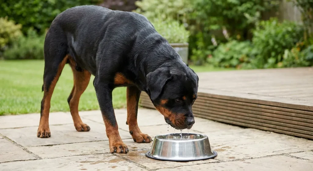 hydration for Rottweilers — The Critical Role of Hydration for Your Rottweiler's Health