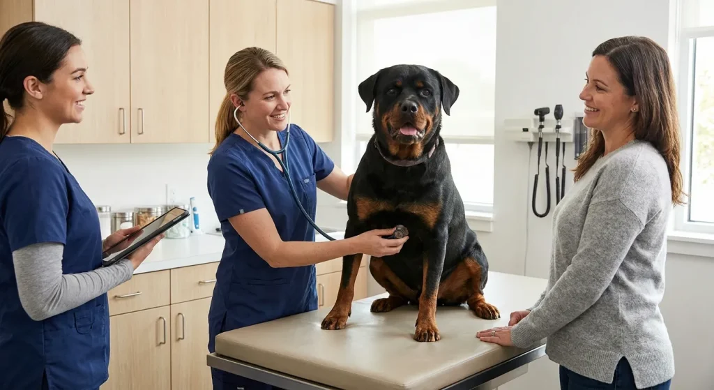 regular vet checkups for Rottweilers — The Unsung Hero: Regular Vet Checkups for Your Rottweiler