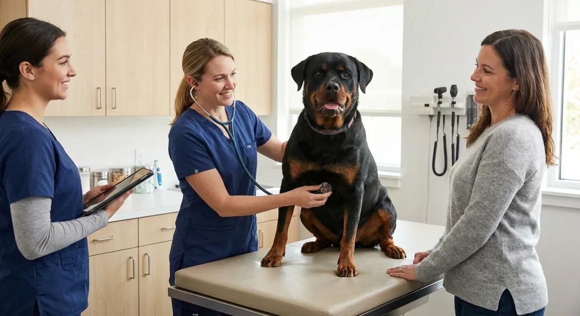 regular vet checkups for Rottweilers — The Unsung Hero: Regular Vet Checkups for Your Rottweiler