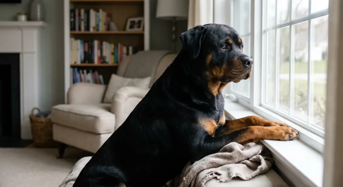 Rottweiler separation anxiety — Managing Rottweiler Separation Anxiety: A Compassionate Guide for Owners