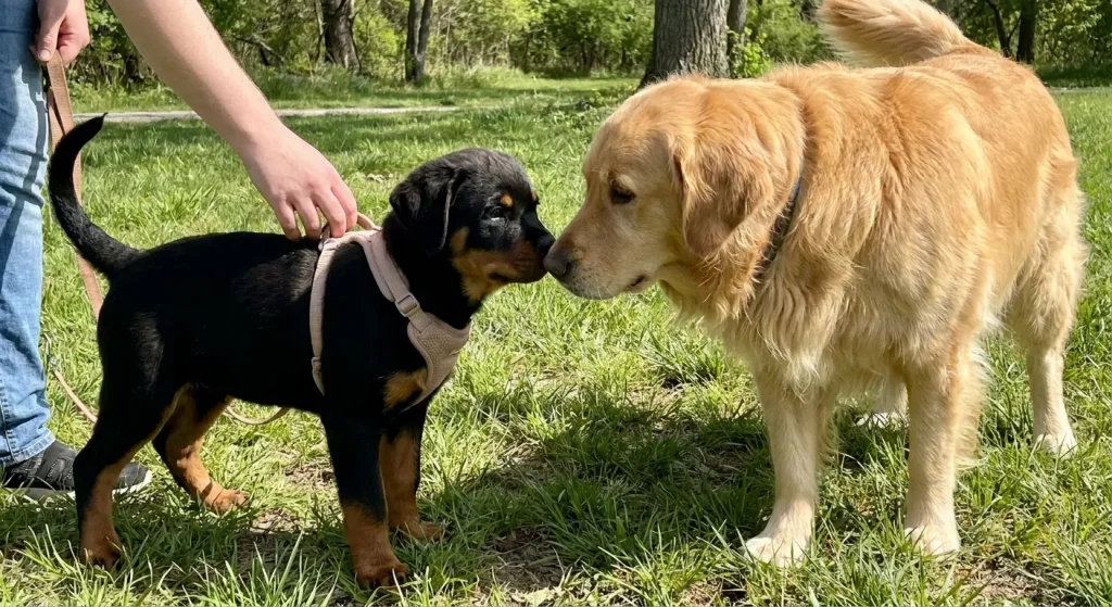 Rottweiler puppy socialization — Rottweiler Puppy Socialization: Setting Your Dog Up for Success