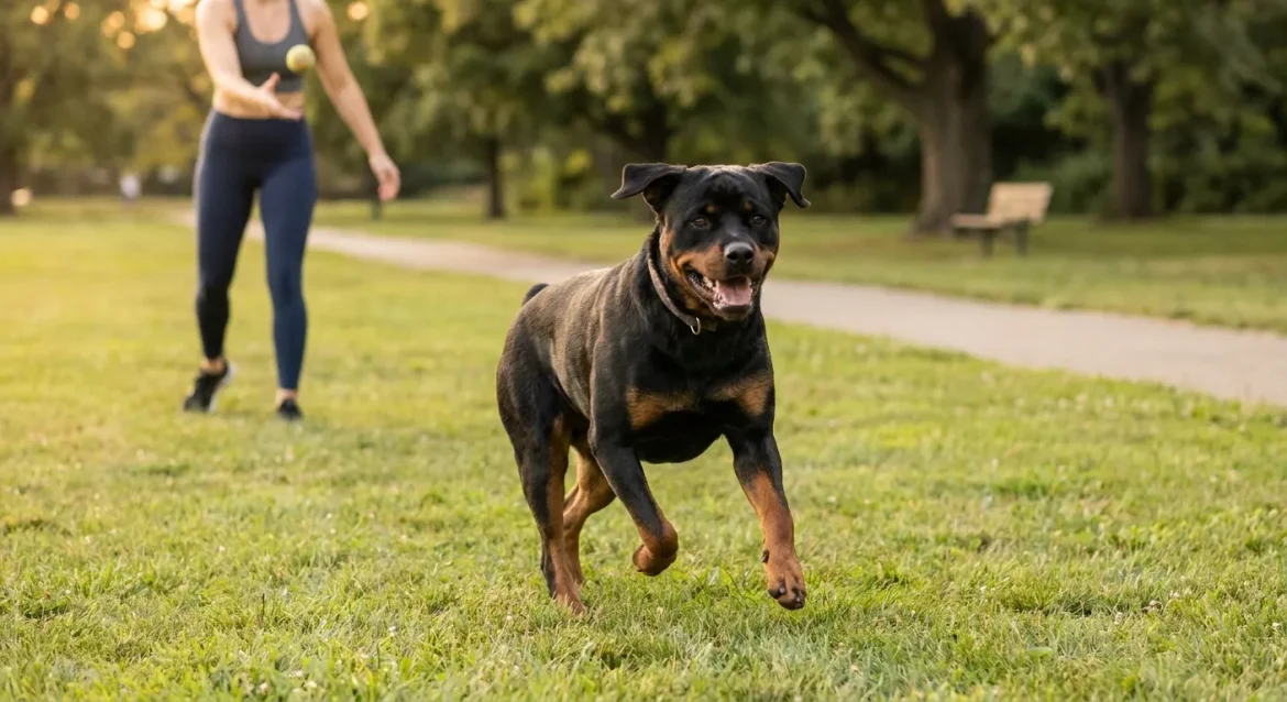 Rottweiler exercise requirements — 5 Essential Exercise Requirements for a Happy Rottweiler