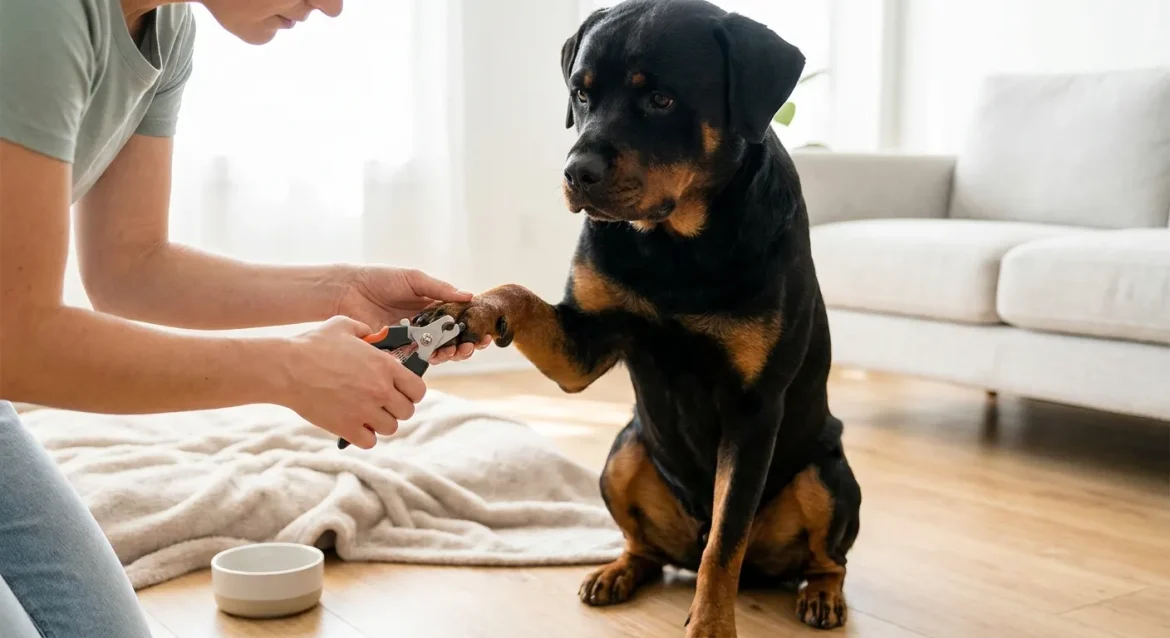 Rottweiler nail trimming guide — The Essential Rottweiler Nail Trimming Guide